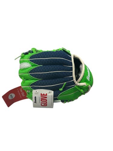 Used Franklin MESHTEK GLOVE W/BALL BB/SB Glove T-ball Royal Blue 9 1/2" 11863-S000025572