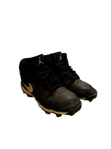 Used Nike AIR JORDAN Jr FB Cleats Black Junior 04 11863-S000025547