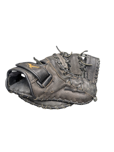 Used Mizuno MIZUNO BLACK 1B MITT BB/SB First Base RH Throw Black 12" 11863-S000025519