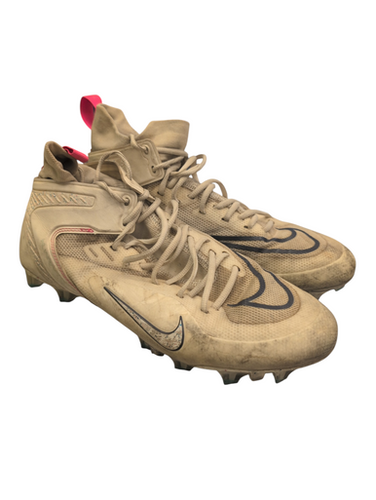 Used Nike Alpha Hurache LAX Cleats Mens White Senior 11 11863-S000025490