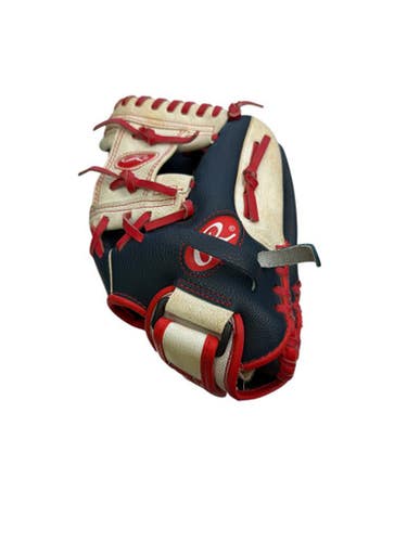 Used Rawlings PLAYERS SERIES BB/SB Glove RH Throw Navy Blue 11" 11863-S000025445