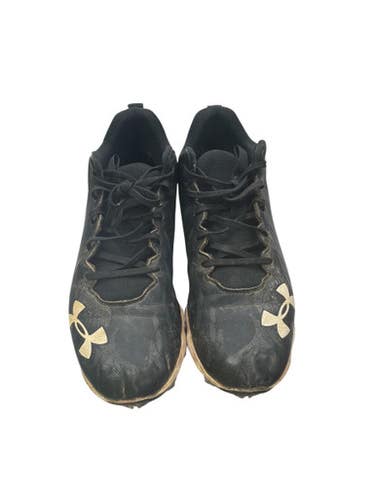 Used Under Armour LEADOFF BB/SB Cleats Black Youth 06.5 11863-S000025444