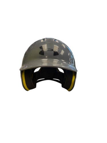 Used Under Armour CHARGED Batting Helmet No Mask Grey SM 11863-S000025435