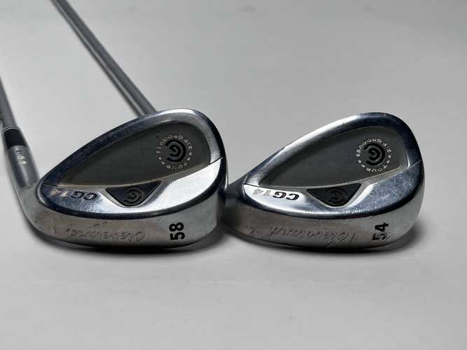 Cleveland CG14 Wedge Set 54* 12 58* 12 Wedge Steel Mens RH
