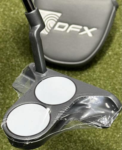 Odyssey DFX 2-Ball Blade CH Crank Hosel Blade Putter 35" w/ Headcover RH NEW!