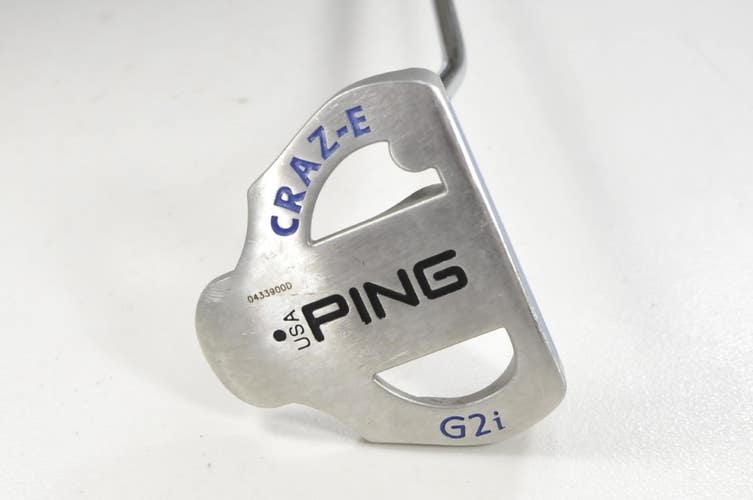 LEFT HANDED Ping G2i Craz-E 35" Putter Black Dot Steel  # 213688