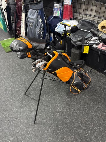 Used Cobra KING COBRA 7PC SET 9-12 Jr Package Set RH Black 7 Piece 11337-S000481292