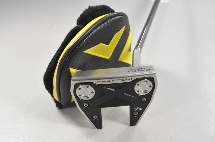 Titleist 2022 Scotty Cameron Phantom X 7.5 34" Putter RH Steel w/ Cover # 213504