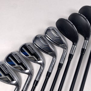 Adams Idea 2014 Iron Set 3-PW Bassara 60g Regular Graphite Mens RH Midsize Grips