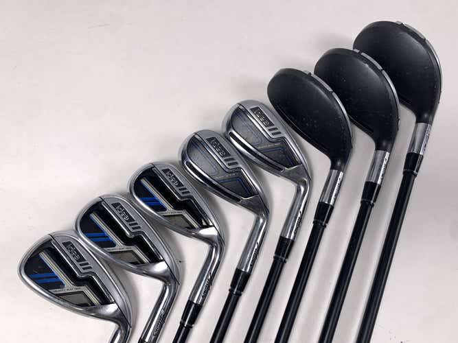 Adams Idea 2014 Iron Set 3-PW Bassara 60g Regular Graphite Mens RH Midsize Grips