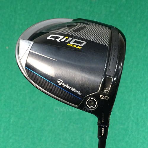 TaylorMade Qi10 Max 9 Driver Fujikura Ventus Blue TR 5-S Graphite Stiff