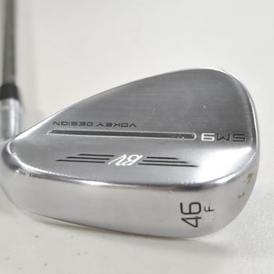 Titleist Vokey SM9 Tour Chrome 46*-10F Wedge Right DG X100 X-Stiff Steel #213624