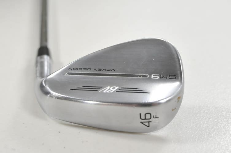 Titleist Vokey SM9 Tour Chrome 46*-10F Wedge Right DG X100 X-Stiff Steel #213624