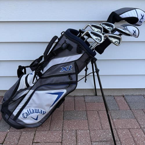 Callaway Junior XT 10 Club Golf Club Set Driver Wood Irons Putter 63-69" Tall