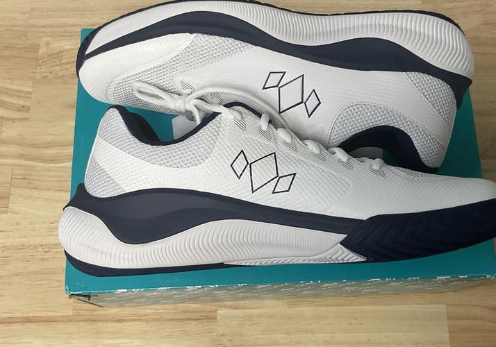 Diadem Mens Court Flo Size 14 (White/Navy)
