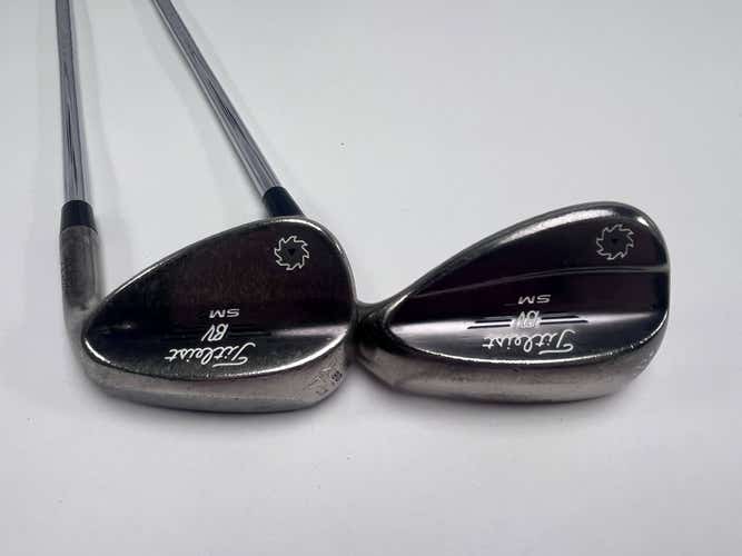 Titleist Vokey SM7 Tour Chrome Wedge Set 54* 8 58* 8 OBAN CT-100 Stiff Steel RH