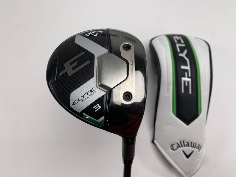 Callaway Elyte Max Fast 3 Fairway Wood 16* Vanquish 4 R2 Senior RH HC