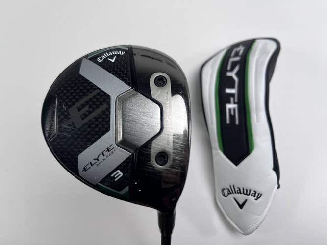 Callaway Elyte Max Fast 3 Fairway Wood 16* Vanquish 4 R2 Senior RH HC