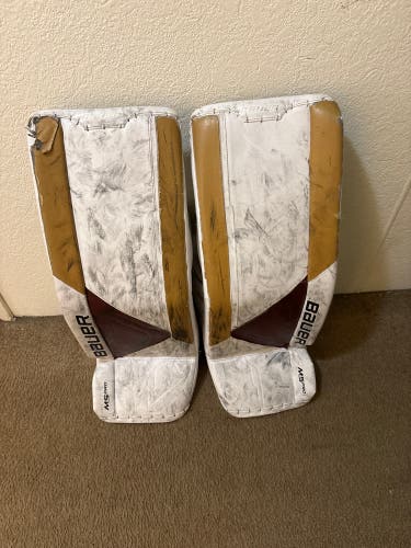 33" 2022 Bauer Supreme M5 Pro Goalie Leg Pads (Used)
