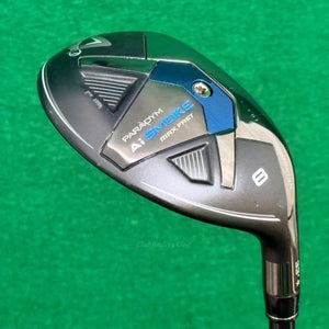 Callaway Paradym Ai Smoke Max Fast 33* 8 Hybrid Tensei Blue 40-R2 Seniors w/HC