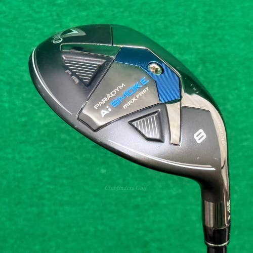 Callaway Paradym Ai Smoke Max Fast 33* 8 Hybrid Tensei Blue 40-R2 Seniors w/HC