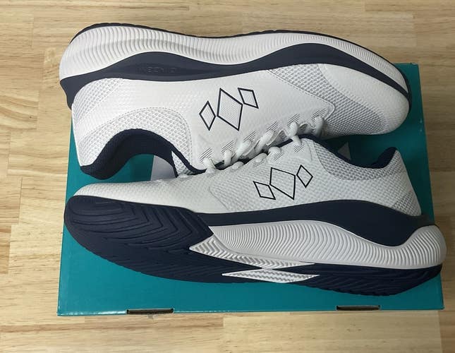 Diadem Mens Court Flo Size 7 (White/Navy)