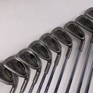 Ping i3 Blade Iron Set 2-PW Black Dot Cushin JZ Regular Steel Mens RH