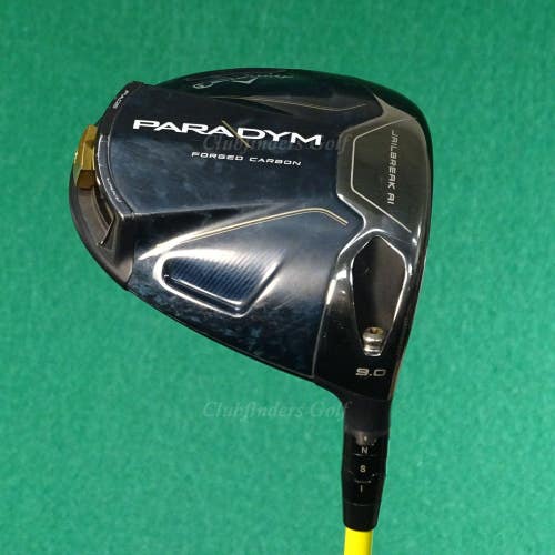 Callaway Paradym 9 Driver Project X HZRDUS Yellow Hand Crafted 6.0 Stiff