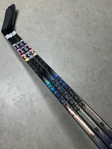 3 PACK 95 Flex P88 Senior CCM RibCor Trigger 8 Pro Right Hand Hockey Stick Pro Stock NHL.