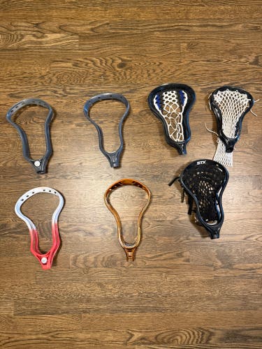 Lot of heads. All are used. Can be sold separately.