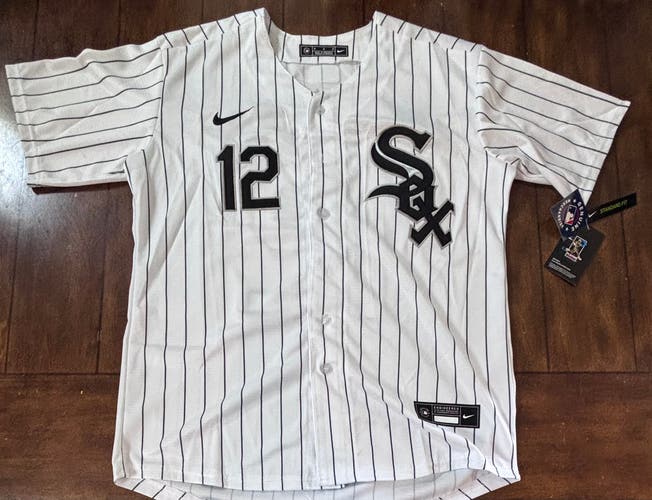 Chicago White Sox Colson Montgomery Home Baseball Jersey Adult Medium NWT
