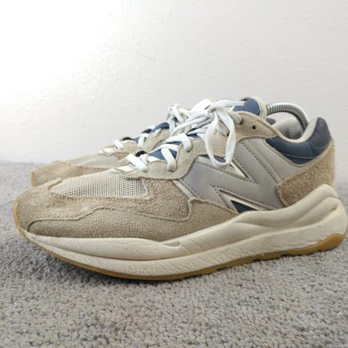 New Balance 57/40 Mens Size 8 Running Shoes Beige Tan Suede Athletic Sneakers