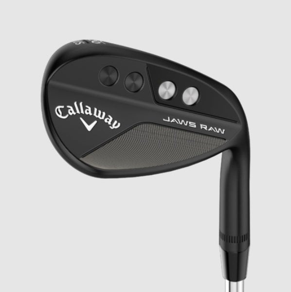 Callaway Jaws Raw Black Plasma Lob Wedge 58* 10* (S-Grind, Steel) NEW