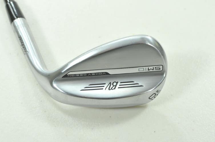 Titleist Vokey SM10 Tour Chrome 60*-08M Wedge Right KBS Hi-Rev 2.0 Steel #211154