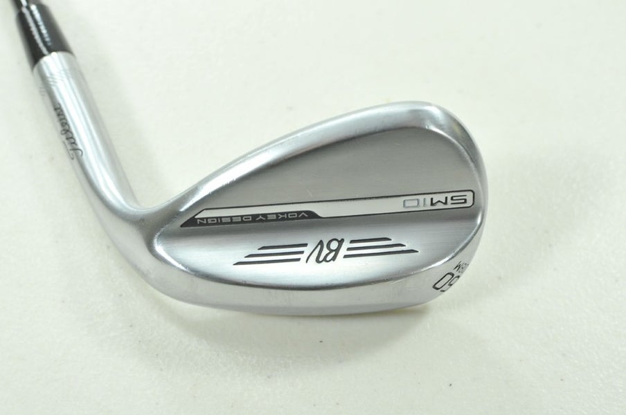 Titleist Vokey SM10 Tour Chrome 60*-08M Wedge Right KBS Hi-Rev 2.0 Steel #211154