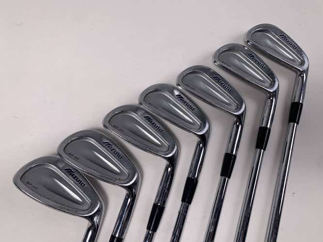 Mizuno MP 60 Iron Set 4-PW True Temper Dynamic Gold S300 Stiff Steel Mens RH