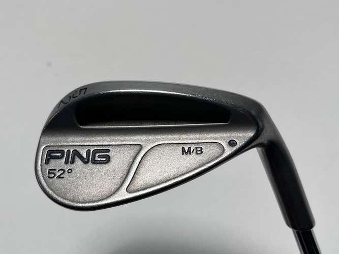 Ping MB Wedge 52* Black Dot Wedge Steel Mens RH Undersize Grip