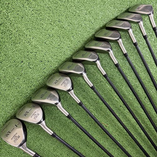 Thomas Golf AT705 Hybrid Iron Set 1-PW SW Regular Flex Graphite Left Handed