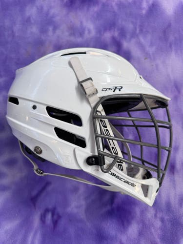 White Adult Cascade CPV-R Helmet (Used) XS