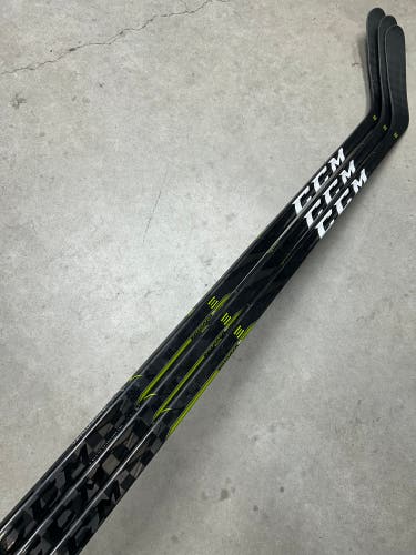 3 PACK 85 Flex P90TM Senior CCM RibCor Trigger 3D PMT Left Hand Hockey Stick Pro Stock NHL (New)