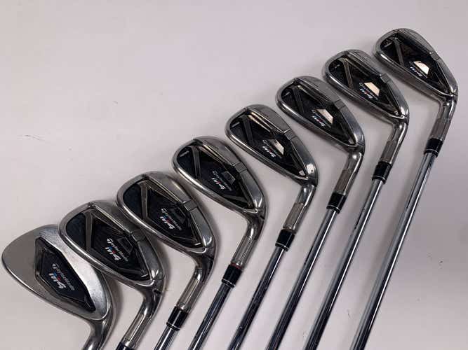 TaylorMade M4 Iron Set 4-PW+GW Fujikura Atmos 5A Regular RH