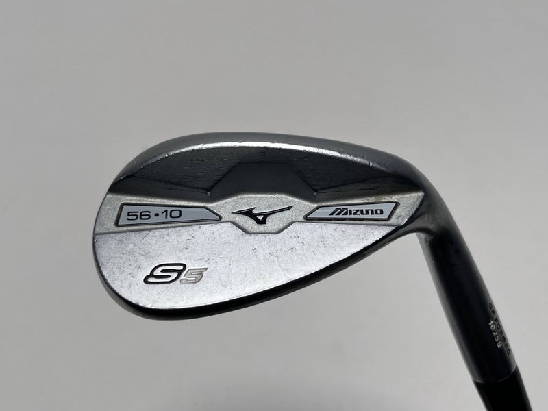 Mizuno S5 White Satin Wedge 56* 10 Bounce True Temper Dynamic Gold Steel Mens RH