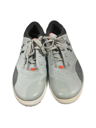Used Under Armour Mens Golf Shoes Grey Senior 11.5 11834-S000048146