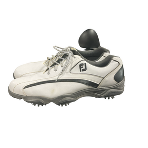Used Foot Joy Mens Golf Shoes White Senior 12 11834-S000048145