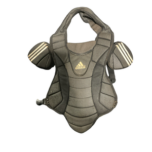 Used Adidas CHEST PROTECTOR Catchers Chest Protector Black Intermed 11834-S000048141
