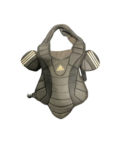Used Adidas CHEST PROTECTOR Catchers Chest Protector Black Intermed 11834-S000048141