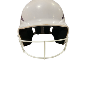 Used RIP-IT M/L 6 1/2-7 3/8 Batting Helmet w/Mask Pink And White One Size 11834-S000048089