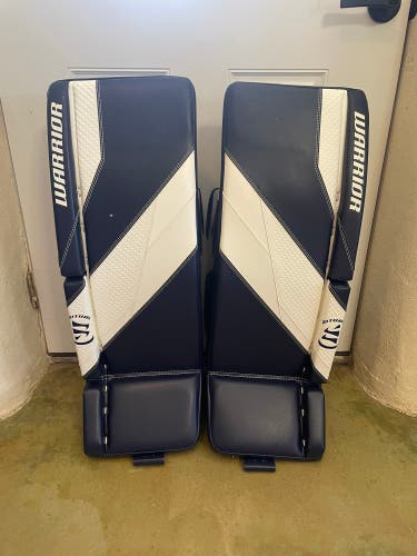 NEW NAVY 32+1.5” Warrior Ritual G7 Pro Goalie Leg Pads