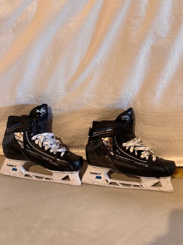 True Custom Pro Hockey Goalie Skates Regular Width 9 (Used)