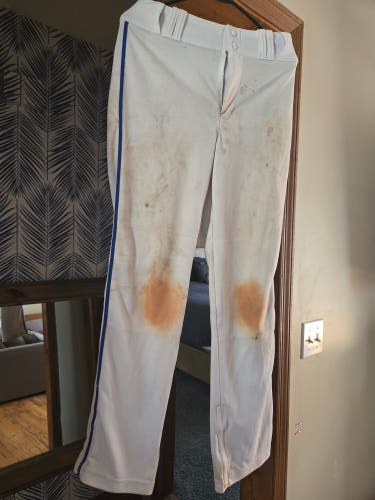 White Unisex XL Youth Champro Game Pants